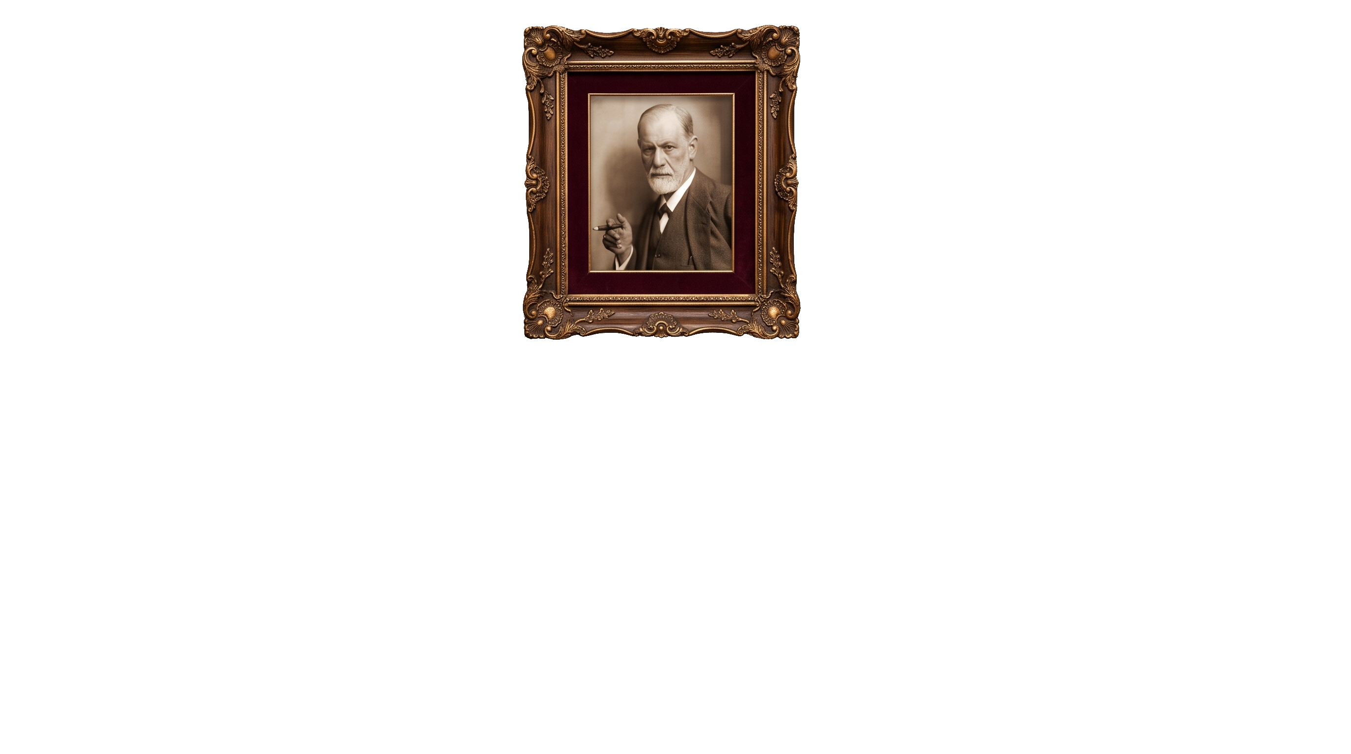 Quadro Sigmund Freud